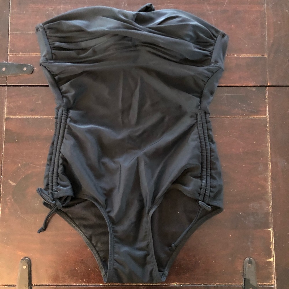 Express Black One Piece Bathing Suit